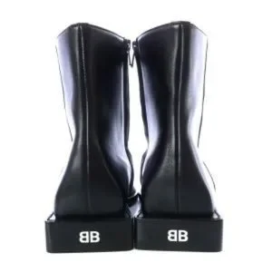 BALENCIAGA BB Rim Square Heel Boots Balenciaga | Shoes | Balenciaga Bb Rim Square Heel Boots  main image 2